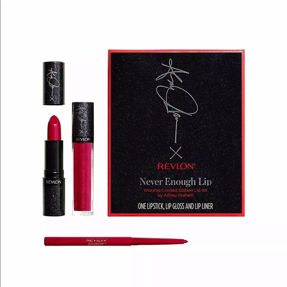 Revlon worship limited edition lip kit by Ashley G